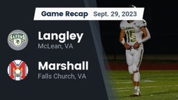 Recap: Langley  vs. Marshall  2023