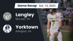 Recap: Langley  vs. Yorktown  2023