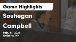 Souhegan  vs Campbell  Game Highlights - Feb. 11, 2021