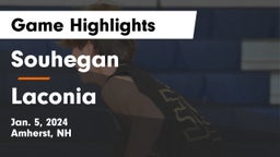 Souhegan  vs Laconia  Game Highlights - Jan. 5, 2024