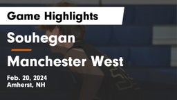 Souhegan  vs Manchester West  Game Highlights - Feb. 20, 2024