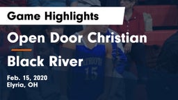 Open Door Christian  vs Black River  Game Highlights - Feb. 15, 2020