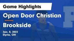 Open Door Christian  vs Brookside  Game Highlights - Jan. 8, 2022