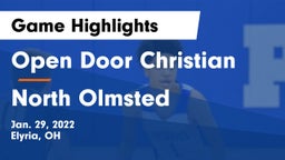 Open Door Christian  vs North Olmsted Game Highlights - Jan. 29, 2022