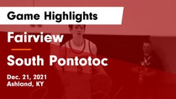 Fairview  vs South Pontotoc  Game Highlights - Dec. 21, 2021