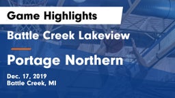 Battle Creek Lakeview  vs Portage Northern  Game Highlights - Dec. 17, 2019