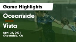 Oceanside  vs Vista Game Highlights - April 21, 2021