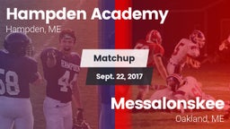 Matchup: Hampden Academy vs. Messalonskee  2017
