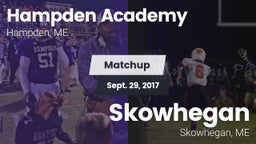 Matchup: Hampden Academy vs. Skowhegan  2017
