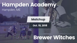 Matchup: Hampden Academy vs. Brewer Witches 2018