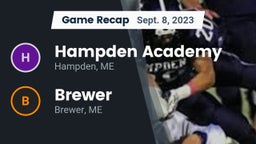 Recap: Hampden Academy vs. Brewer  2023