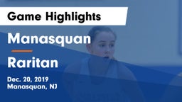 Manasquan  vs Raritan  Game Highlights - Dec. 20, 2019