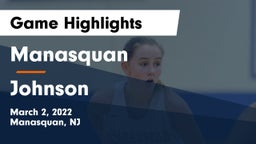 Manasquan  vs Johnson  Game Highlights - March 2, 2022