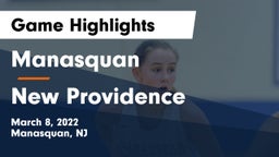 Manasquan  vs New Providence  Game Highlights - March 8, 2022