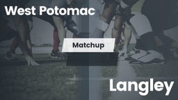 Matchup: West Potomac High vs. Langley  2016