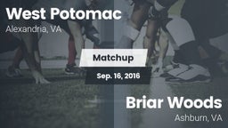 Matchup: West Potomac High vs. Briar Woods  2016