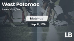 Matchup: West Potomac High vs. LB 2016