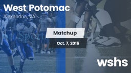 Matchup: West Potomac High vs. wshs 2016