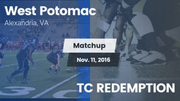 Matchup: West Potomac High vs. TC REDEMPTION 2016