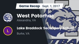 Recap: West Potomac  vs. Lake Braddock Secondary School 2017