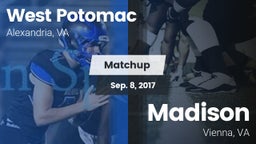 Matchup: West Potomac High vs. Madison  2017