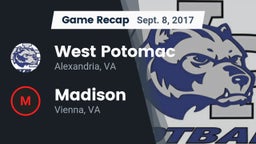 Recap: West Potomac  vs. Madison  2017