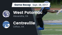Recap: West Potomac  vs. Centreville  2017