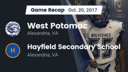 Recap: West Potomac  vs. Hayfield Secondary School 2017