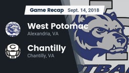 Recap: West Potomac  vs. Chantilly  2018