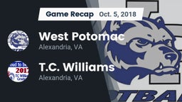 Recap: West Potomac  vs. T.C. Williams 2018