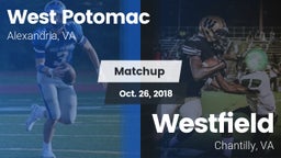 Matchup: West Potomac High vs. Westfield  2018
