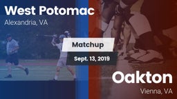 Matchup: West Potomac High vs. Oakton  2019