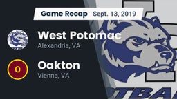 Recap: West Potomac  vs. Oakton  2019