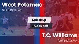 Matchup: West Potomac High vs. T.C. Williams 2019