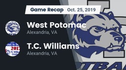 Recap: West Potomac  vs. T.C. Williams 2019