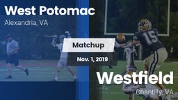 Matchup: West Potomac High vs. Westfield  2019