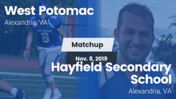 Matchup: West Potomac High vs. Hayfield Secondary School 2019