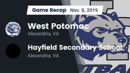Recap: West Potomac  vs. Hayfield Secondary School 2019