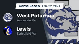 Recap: West Potomac  vs. Lewis  2021