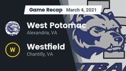 Recap: West Potomac  vs. Westfield  2021