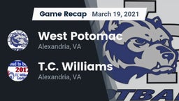 Recap: West Potomac  vs. T.C. Williams 2021