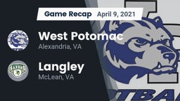 Recap: West Potomac  vs. Langley  2021