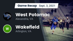 Recap: West Potomac  vs. Wakefield  2021