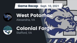 Recap: West Potomac  vs. Colonial Forge  2021