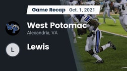 Recap: West Potomac  vs. Lewis  2021