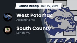 Recap: West Potomac  vs. South County  2021