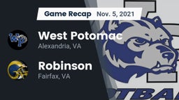 Recap: West Potomac  vs. Robinson  2021