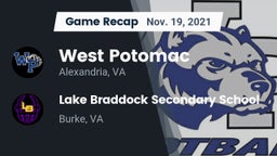 Recap: West Potomac  vs. Lake Braddock Secondary School 2021