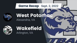 Recap: West Potomac  vs. Wakefield  2022