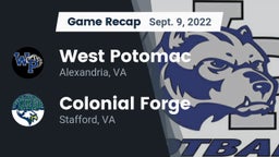 Recap: West Potomac  vs. Colonial Forge  2022